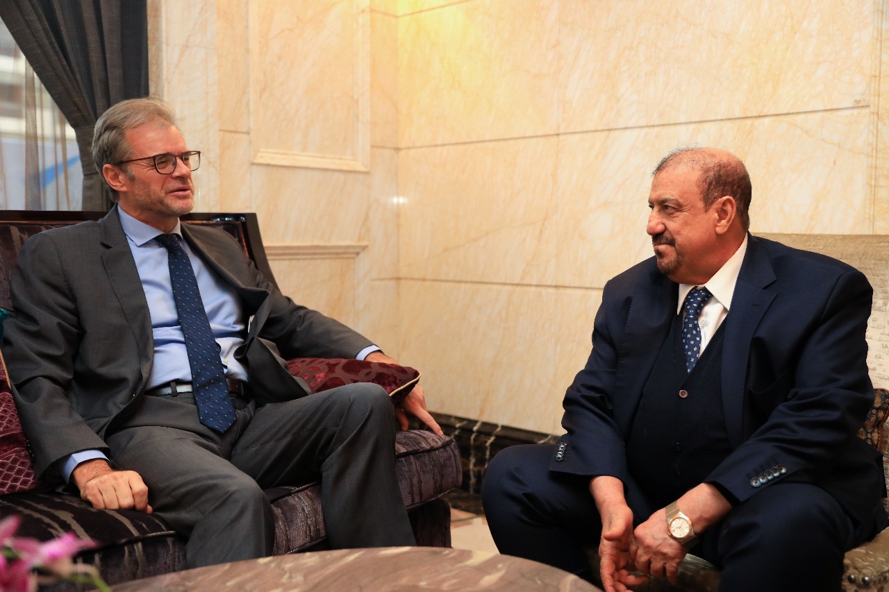 البركاني يناقش مع السفير الفرنسي تطورات الأوضاع في اليمن