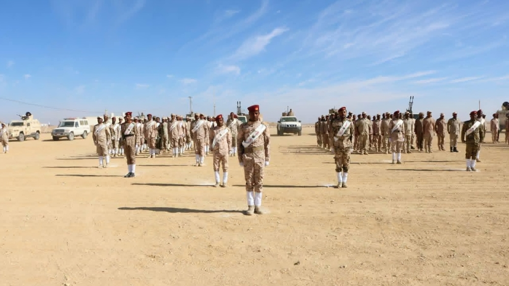 عرض عسكري بلواء حضرموت احتفاءً بالذكرى العاشرة لتحرير الساحل وتخريج مشاركي الدورة التنشيطية