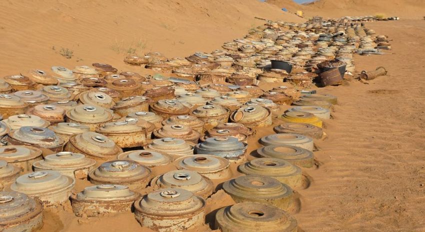 “مسام” ينتزع ألف و779 لغماً حوثياً بالأسبوع الثالث من يونيو الجاري