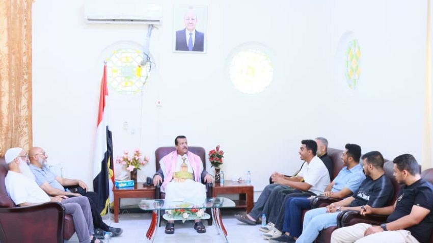 وكيل محافظة مأرب يبحث مع منظمتي إكسبت اليابانية وبلاك بيرن البريطانية تدخلاتهما الإنسانية